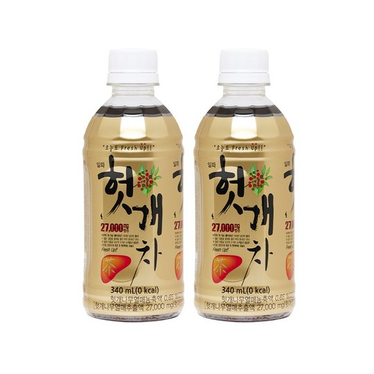 헛개차 340ml: 내 숙취 해결사, 솔직 후기와 꿀팁 대방출!