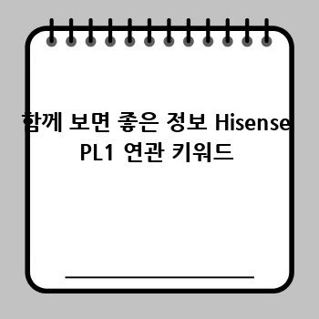 함께 보면 좋은 정보 Hisense PL1 연관 키워드