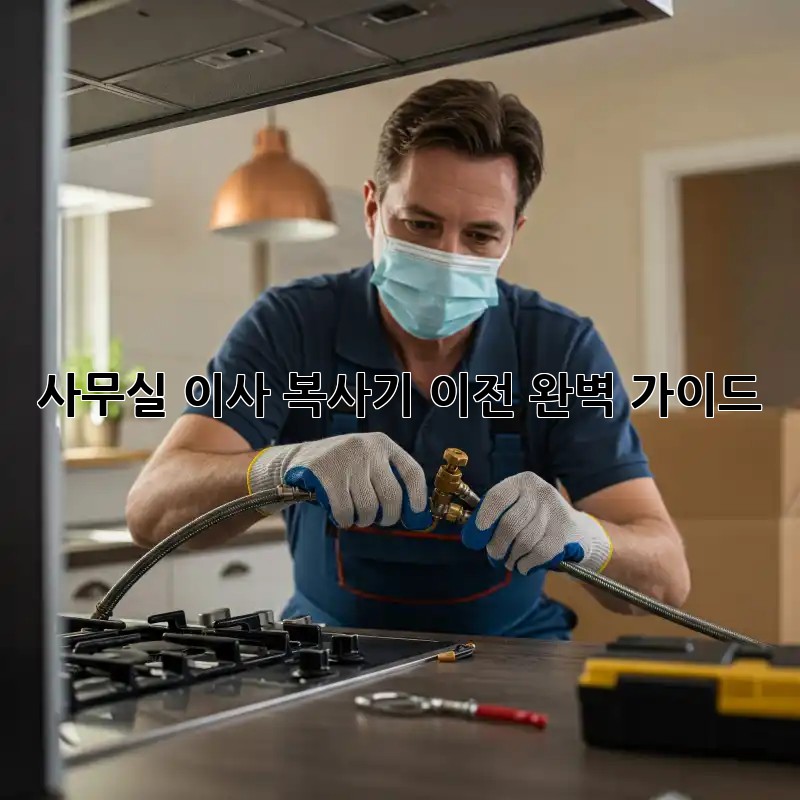 사무실 이사? 복사기 이전 완벽 가이드!