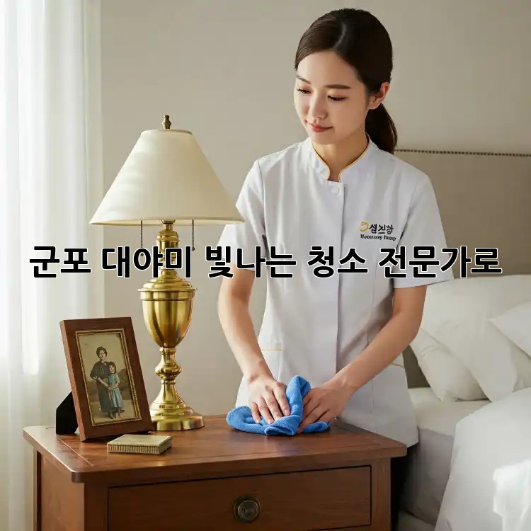 군포 대야미, 빛나는 청소✨ 전문가로!